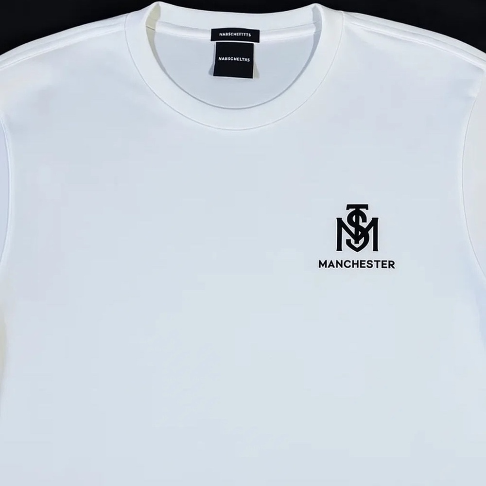 Monastery White Logo T-Shirt – Size Medium